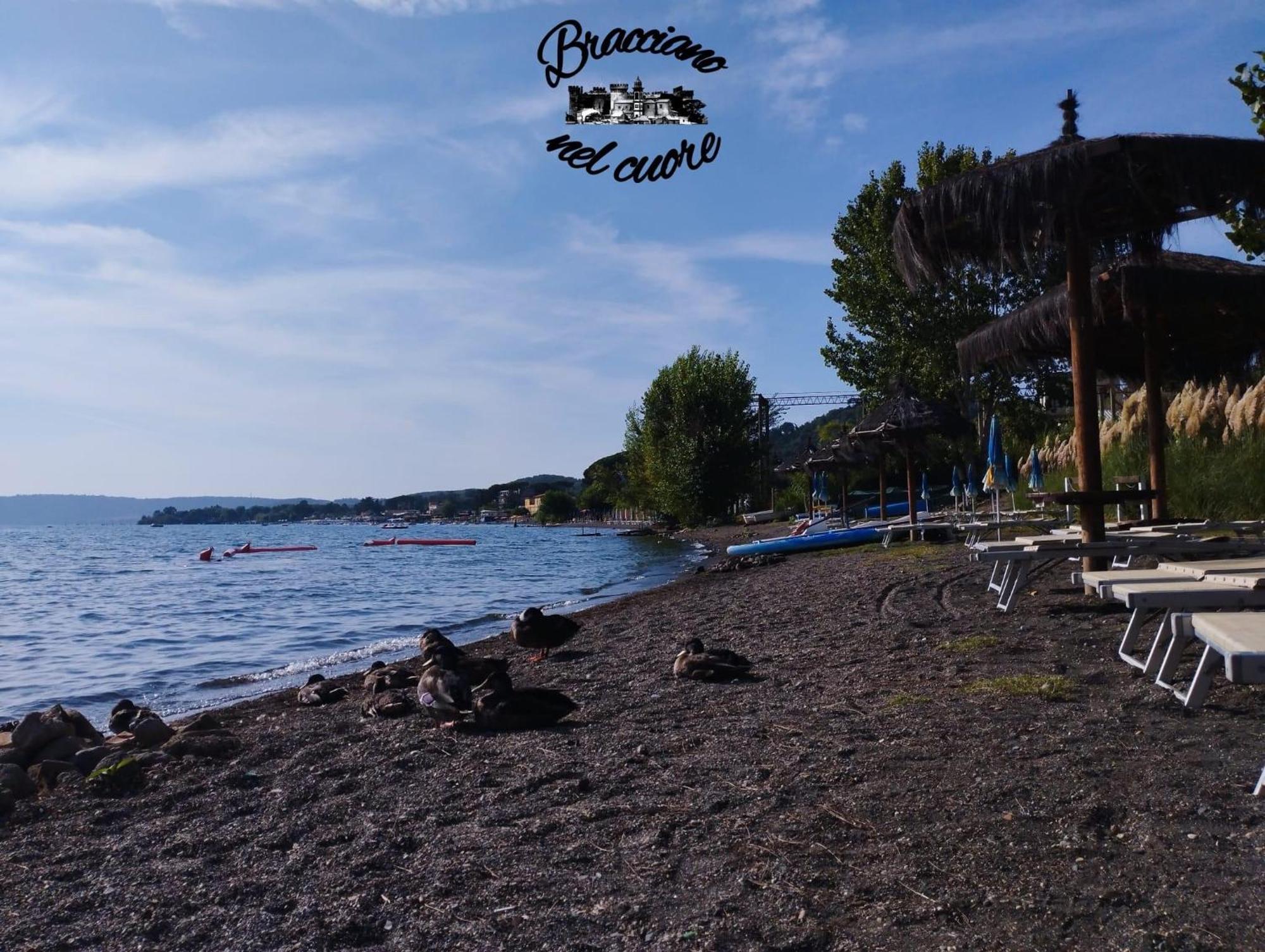 La Rosa Del Lago Браччано Экстерьер фото